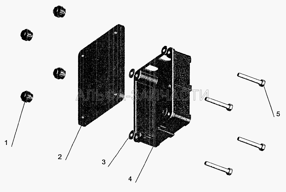 Коробка задних фонарей (6422-3724530 Крышка) 